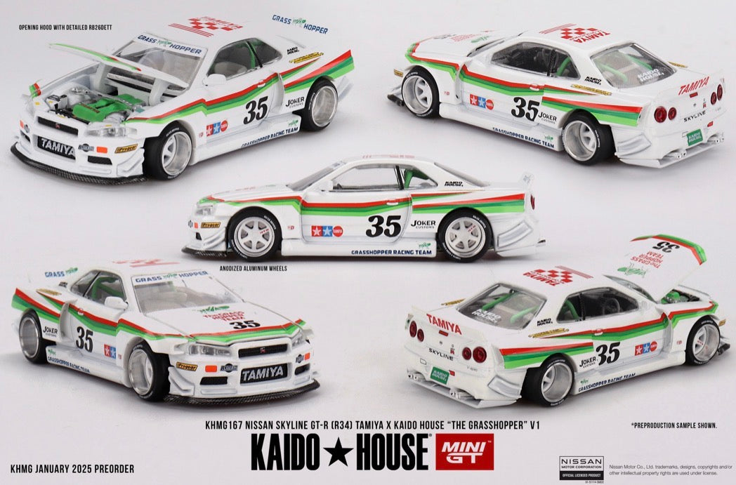 Mini gt kaido house nissan grasshoper V1