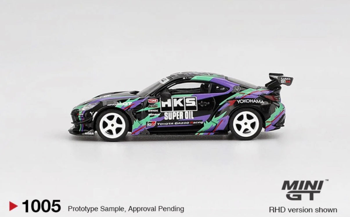 MINI GT TOYOTA SUPRA GR86 HKS