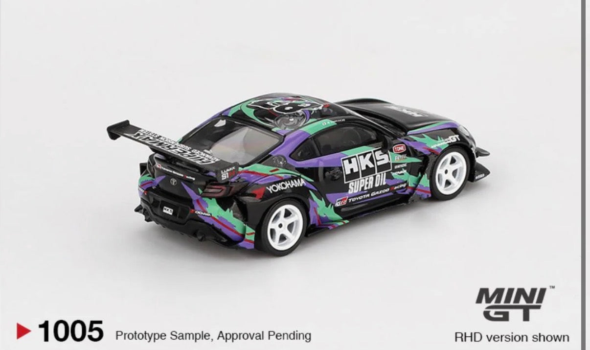 MINI GT TOYOTA SUPRA GR86 HKS