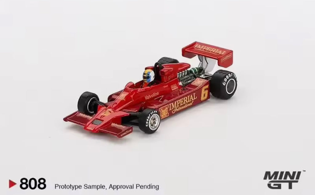 MINI GT LOTUS 78 GUINNAR NILSSON 1977 JAPANESE GP