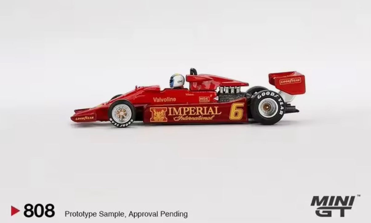 MINI GT LOTUS 78 GUINNAR NILSSON 1977 JAPANESE GP