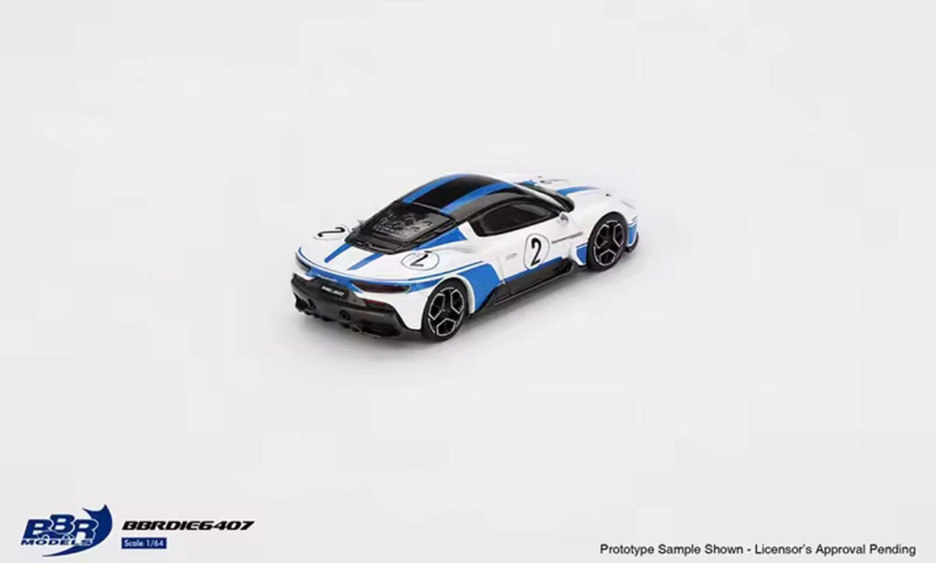 BBR MASERATI MC20 #2 PERFORMANCE EXPERIENCE BLANCO/AZUL